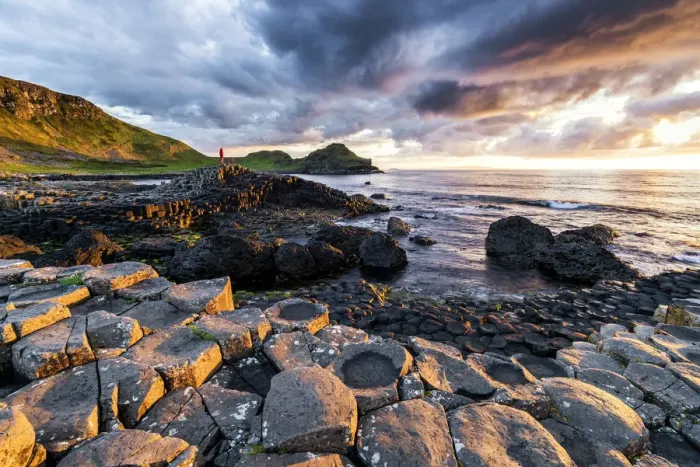 Framed Print : The Giants Causeway, County Antrim, Ulster region, Northern Ireland, United Kingdom Framed Print : The Giants Causeway, County Antrim, Ulster region, Northern Ireland, United Kingdom
