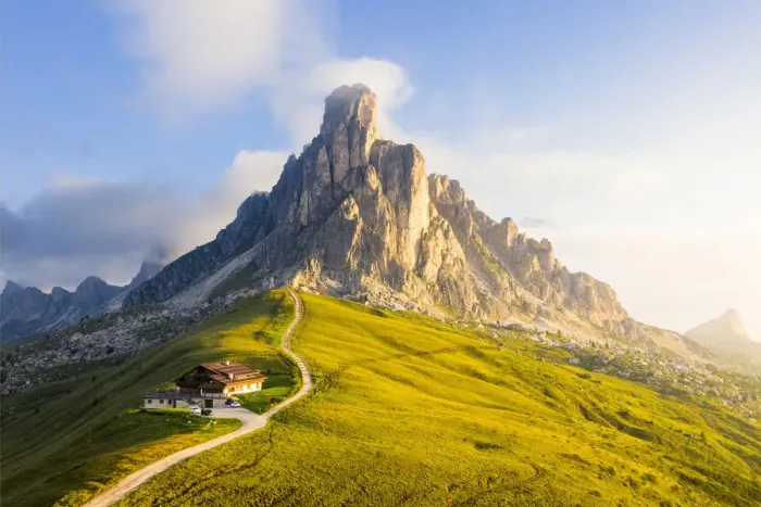 Framed Print : Giau Pass, Colle Santa Lucia, Province of Belluno, Veneto, Italy Framed Print : Giau Pass, Colle Santa Lucia, Province of Belluno, Veneto, Italy