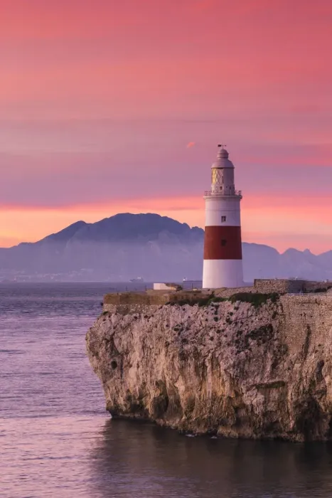 Framed Print : Gibraltar, Europa Point Lighthouse Framed Print : Gibraltar, Europa Point Lighthouse
