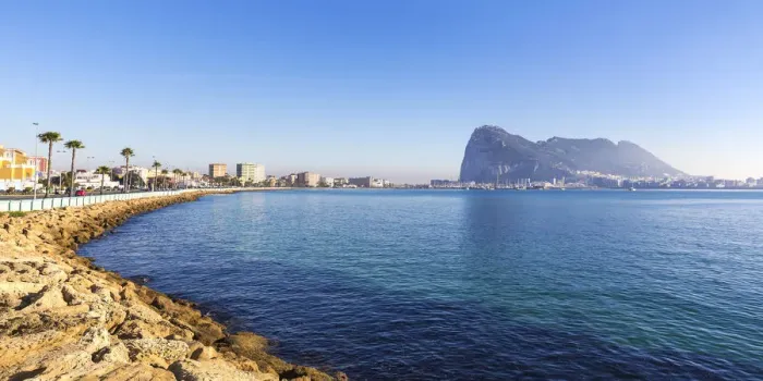 Framed Print : Gibraltar, View of Rock of Gibraltar Framed Print : Gibraltar, View of Rock of Gibraltar