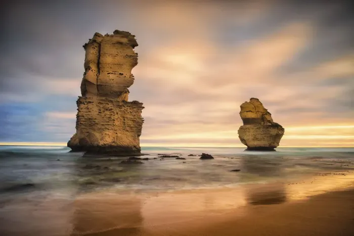 Framed Print : Gibson Beach Sea Stacks, Great Ocean Road, Australia