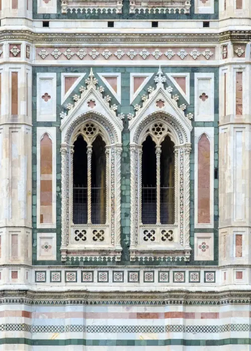 Framed Print : Giottos Campanile (detail) at Florence Cathedral (Duomo di Firenze) Framed Print : Giottos Campanile (detail) at Florence Cathedral (Duomo di Firenze)