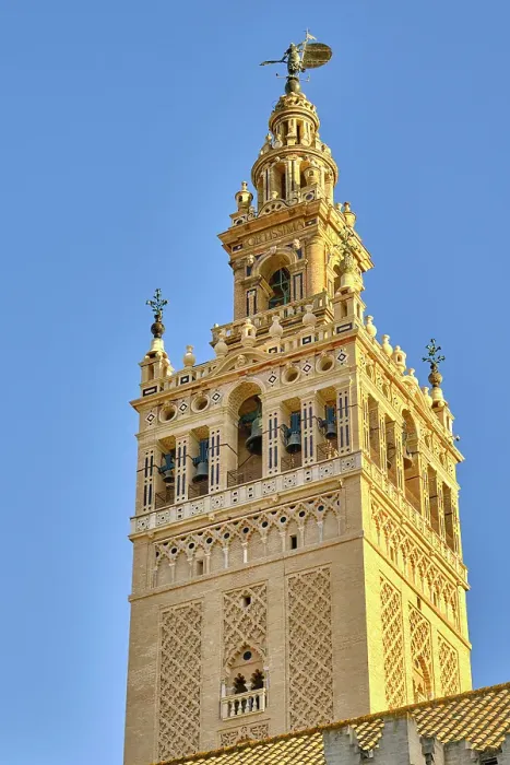 Framed Print : The Giralda, the bell tower of Seville cathedral, dating back to the 12th century. A UNESCO World Heritage Site. Andalusia, Spain Framed Print : The Giralda, the bell tower of Seville cathedral, dating back to the 12th century. A UNESCO World Heritage Site. Andalusia, Spain