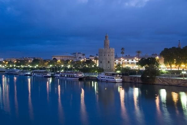 Giralda Tower, Seville, Sevilla Province, Andalucia, Spain