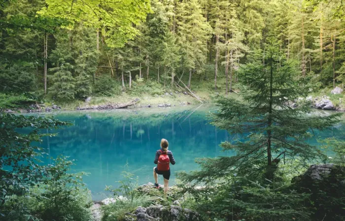 Framed Print : A girl on the shore of Eibsee, Garmisch Partenkirchen, Bayern Alps, Germany (MR) Framed Print : A girl on the shore of Eibsee, Garmisch Partenkirchen, Bayern Alps, Germany (MR)