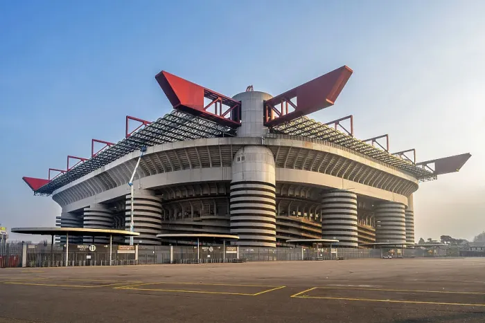 Framed Print : Giuseppe Meazza football stadium (San Siro), Milan, Lombardy, Italy Framed Print : Giuseppe Meazza football stadium (San Siro), Milan, Lombardy, Italy