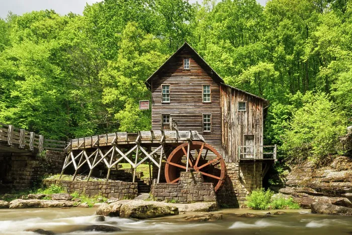 Framed Print : Glade Creek Grist Mill, Babcock State Park, West Virginia, USA Framed Print : Glade Creek Grist Mill, Babcock State Park, West Virginia, USA