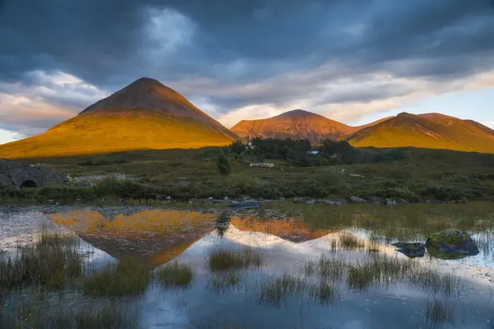 Framed Print : Glamaig Reflections, Sligachan, Isle of Skye, Scotland Framed Print : Glamaig Reflections, Sligachan, Isle of Skye, Scotland