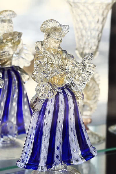 Glass souvenirs, Murano, Venice, Veneto, Itlaly