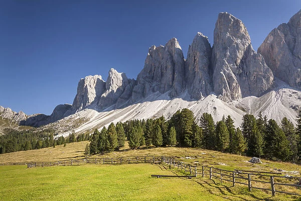 Glatsch alm, Funes valley, Odle, Bolzano province, Dolomites, Trentino Alto Adige