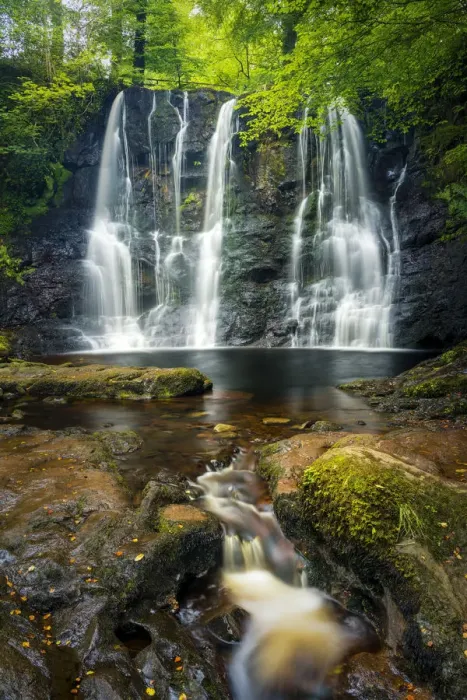 Framed Print : Glenariff Waterfall, Co. Antrim, Northern Ireland Framed Print : Glenariff Waterfall, Co. Antrim, Northern Ireland