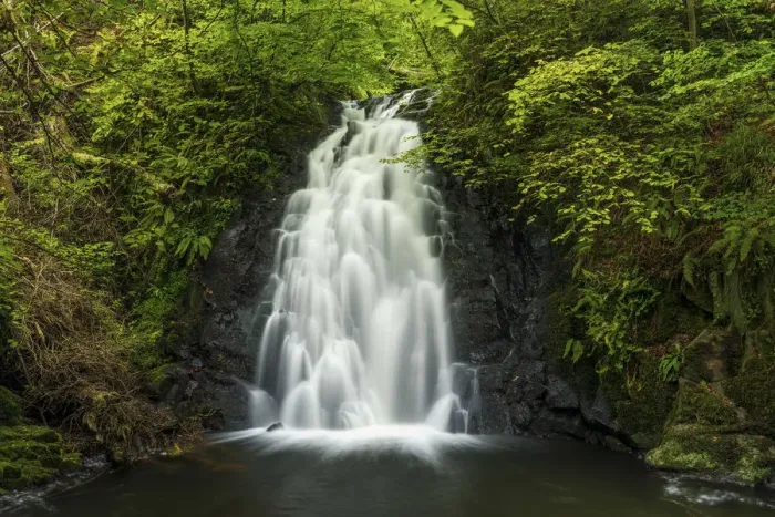 Framed Print : Glenoe Waterfall, Co. Antrim, Northern Ireland Framed Print : Glenoe Waterfall, Co. Antrim, Northern Ireland