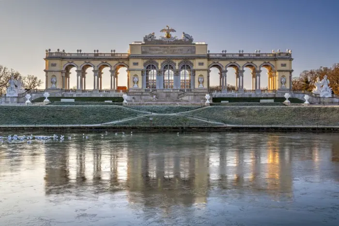Framed Print : Gloriette, Schonbrunn Palace, Vienna, Austria