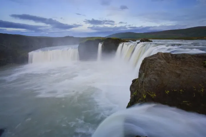 Framed Print : Godafoss waterfall, Iceland Framed Print : Godafoss waterfall, Iceland