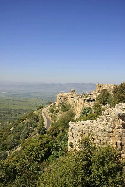 Golan Heights, Nimrod Fortress on the slopes of Mount Hermon, above the Banias spring