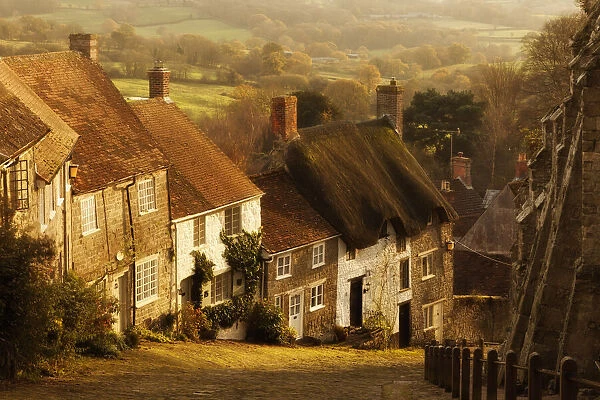 Gold Hill, Shaftesbury, Dorset, England