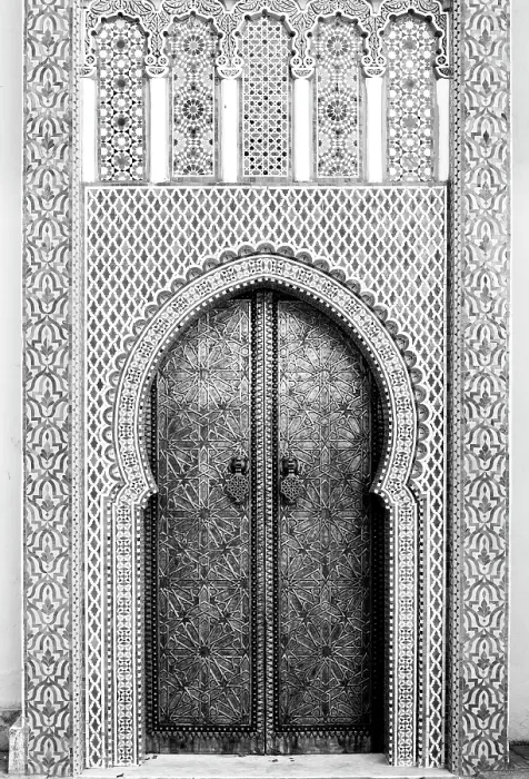Framed Print : One of the golden doors of the Royal Palace, Fes, Morocco Framed Print : One of the golden doors of the Royal Palace, Fes, Morocco