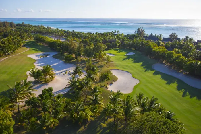 Framed Print : Golf course at Beachcomber Paradis Hotel, Le Morne Brabant Peninsula, Black River Framed Print : Golf course at Beachcomber Paradis Hotel, Le Morne Brabant Peninsula, Black River