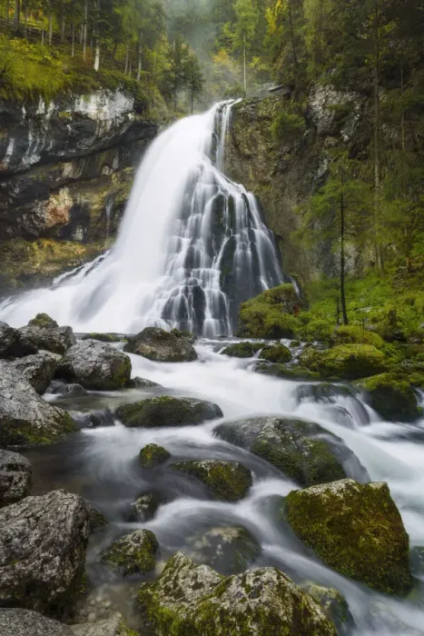Framed Print : Gollinger Waterfall, Golling on the Salzach, Salzburger Land, Austria Framed Print : Gollinger Waterfall, Golling on the Salzach, Salzburger Land, Austria