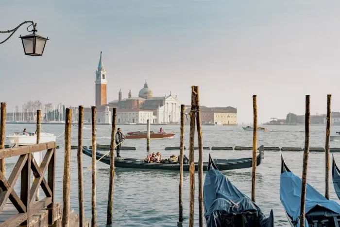 Framed Print : Gondola with tourists at bacino di San Marco with the island of San Giorgio Maggiore Framed Print : Gondola with tourists at bacino di San Marco with the island of San Giorgio Maggiore