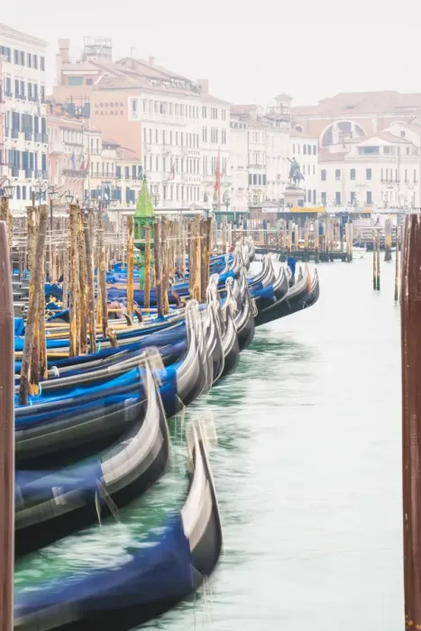 Framed Print : Gondolas in the mist on St Marks waterfront, Venice, Veneto, Italy Framed Print : Gondolas in the mist on St Marks waterfront, Venice, Veneto, Italy