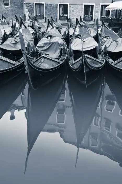 Framed Print : Gondolas, Venice, Italy Framed Print : Gondolas, Venice, Italy