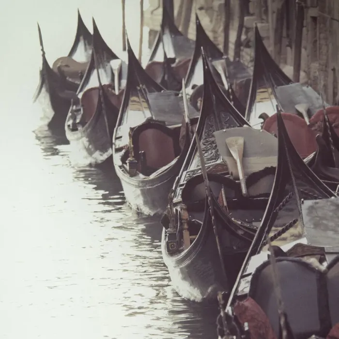 Framed Print : Gondolas, Venice, Italy Framed Print : Gondolas, Venice, Italy