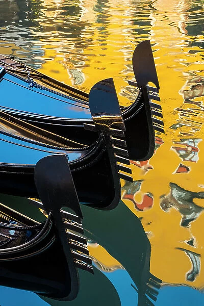 Gondolas in Venice, Veneto, Italy