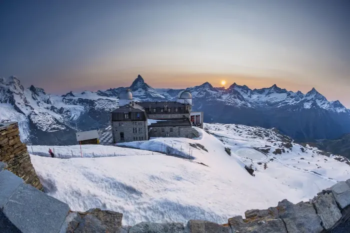 Framed Print : Gornergrat Kulm Hotel & Matterhorn, Zermatt, Valais, Switzerland Framed Print : Gornergrat Kulm Hotel & Matterhorn, Zermatt, Valais, Switzerland