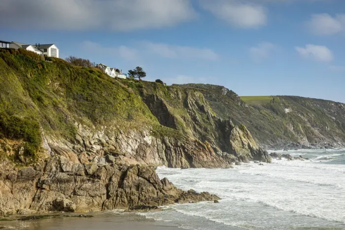 Framed Print : Gorran Haven, Cornwall, England, UK