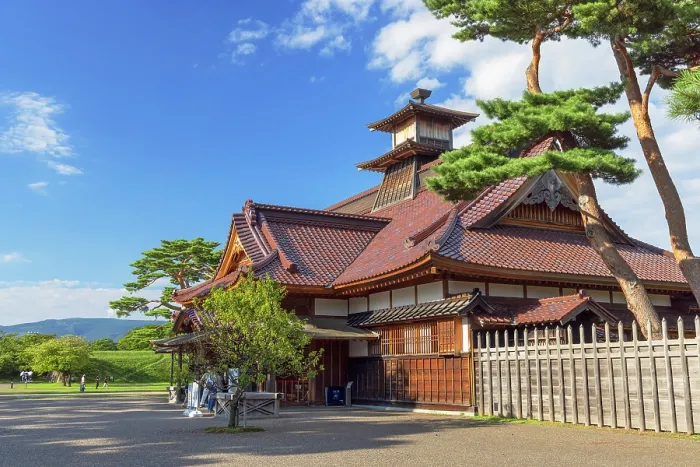 Framed Print : Goryokaku Palace in Goryokaku Park, Hakodate, Hokkaido, Japan