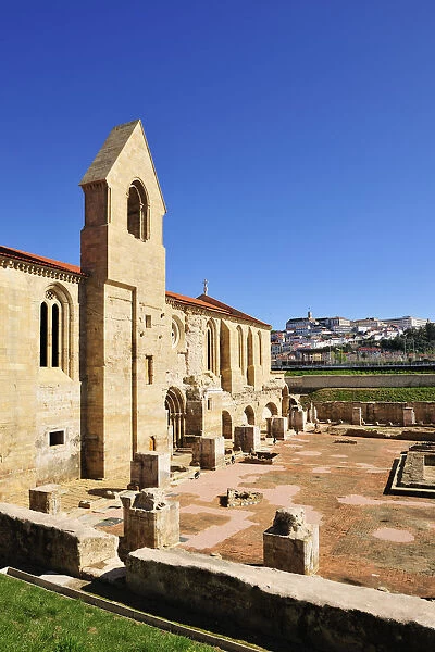 The gothic monastery of Santa Clara a Velha. Coimbra, Portugal