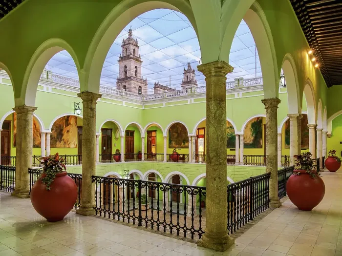 Framed Print : Government Palace of the State of Yucatan, Plaza Grande, Merida, Yucatan State, Mexico Framed Print : Government Palace of the State of Yucatan, Plaza Grande, Merida, Yucatan State, Mexico
