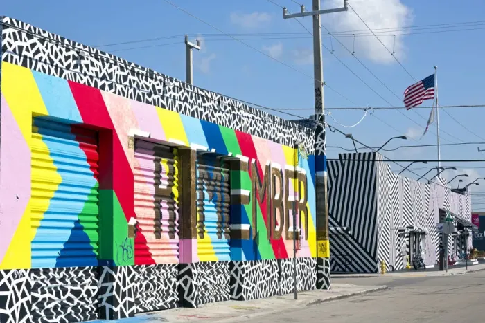 Framed Print : Graffiti street art in the Wynwood Art District of Miami, Florida, USA Framed Print : Graffiti street art in the Wynwood Art District of Miami, Florida, USA
