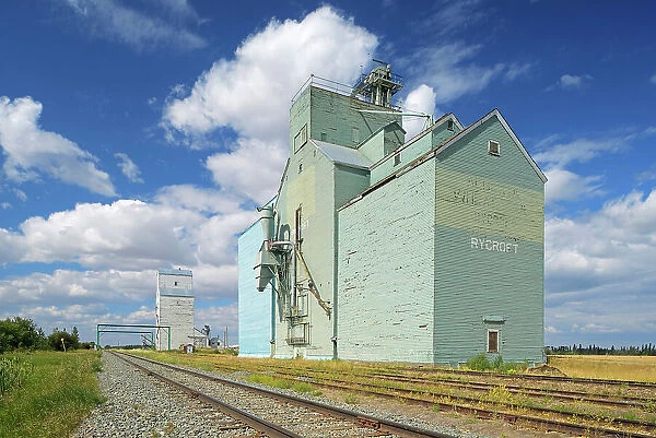 Grain elevator Rycroft, Alberta, Canada