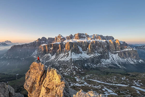 Gran Cir, Gardena Pass, Dolomites, Bolzano district, South Tyrol, Italy, Europe