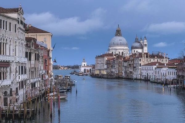 Grand Canal and Santa Maria della Salute, Venice, Italy