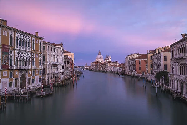 Grand Canal and Santa Maria della Salute, Venice, Italy