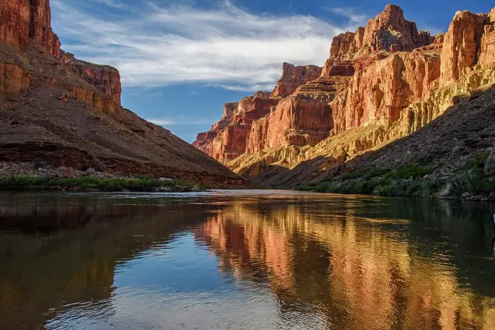 Framed Print : Grand Canyon cliff reflections in the Colorado River, Grand Canyon National Park, Arizona, USA Framed Print : Grand Canyon cliff reflections in the Colorado River, Grand Canyon National Park, Arizona, USA