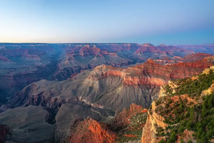 Framed Print : Grand Canyon at dusk, Yavapai Point, Grand Canyon National Park, Arizona, USA Framed Print : Grand Canyon at dusk, Yavapai Point, Grand Canyon National Park, Arizona, USA