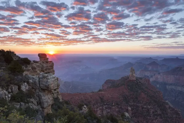 Framed Print : Grand Canyon, Grand Canyon National Park, Arizona, Colorado Plateau, USA