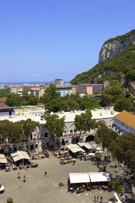 Framed Print : Grand Casemates Square, Gibraltar, Cadiz Province