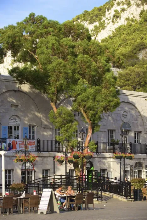 Framed Print : Grand Casemates Square, Gibraltar, Cadiz Province