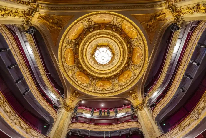 Framed Print : The Grand Hall of Lille Opera House, Lille, France