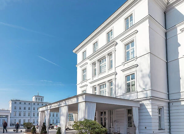 Grand Hotel in Heiligendamm (White City by the Sea), Mecklenburg-West Pomerania, Baltic Sea, Northern Germany, Germany