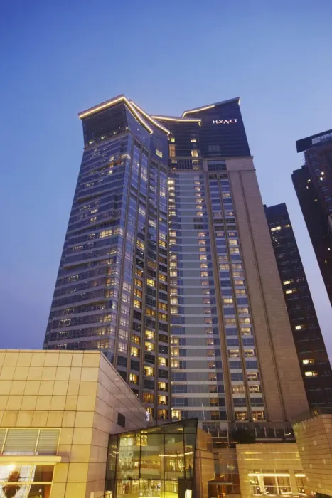 Framed Print : Grand Hyatt Hotel in City Crossing complex, Shenzhen, Guangdong, China