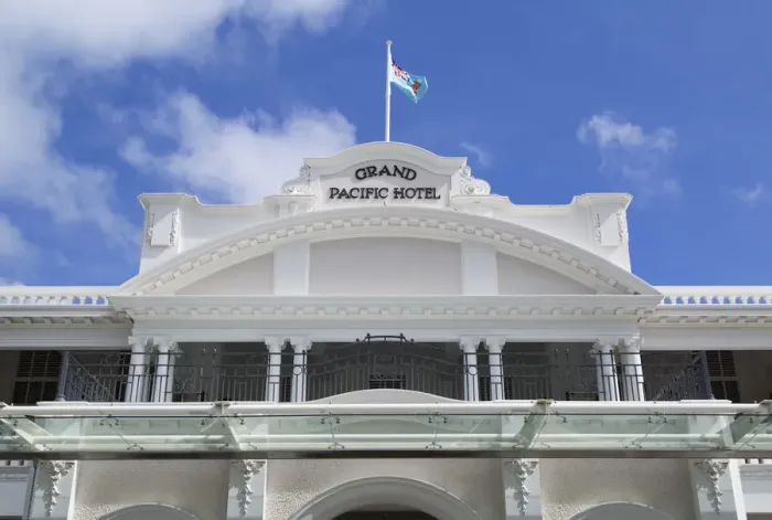 Framed Print : Grand Pacific Hotel, Suva, Viti Levu, Fiji