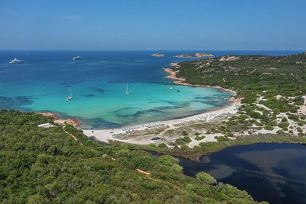 Grande Pevero beach Porto Cervo, Arzachena, Costa Smeralda, Sardinia, Italy