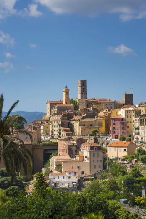 Framed Print : Grasse, Alpes-Maritimes, Provence-Alpes-Cote D Azur, French Riviera, France