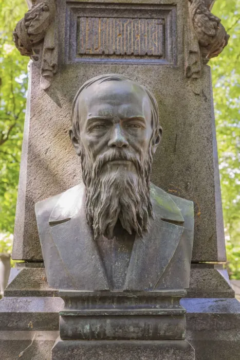 Framed Print : Grave of Fyodor Dostoyevsky, Tikhvin Cemetery, Alexander Nevsky Lavra, Saint Petersburg Framed Print : Grave of Fyodor Dostoyevsky, Tikhvin Cemetery, Alexander Nevsky Lavra, Saint Petersburg